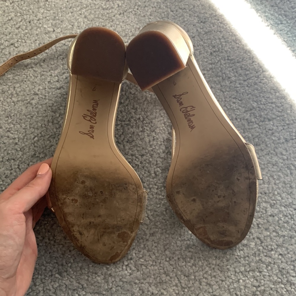 SAM EDELMAN ODILA LEATHER HEEL - Picture 7 of 9